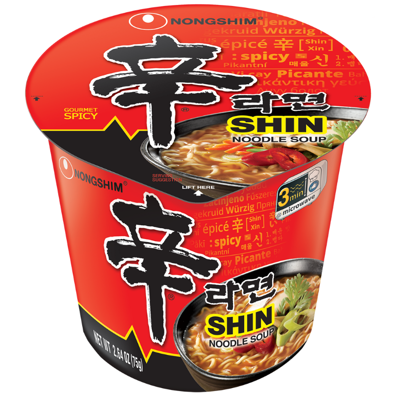 Mì Cay Nongshim Shin Ramyun Shincup 68g