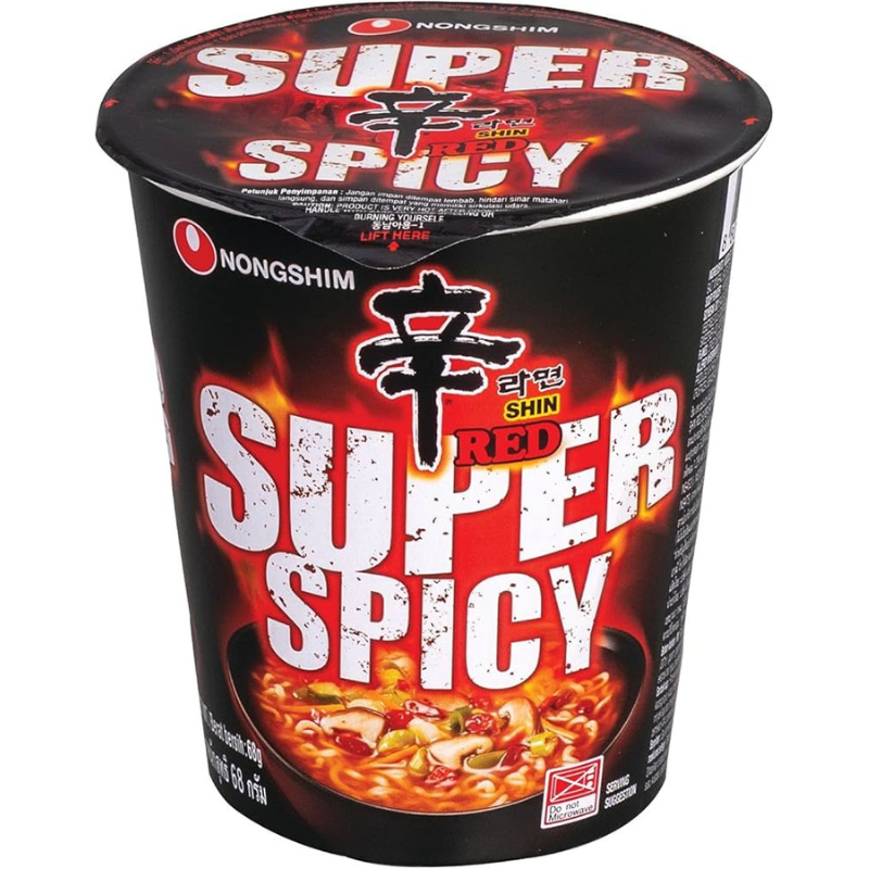 Mì Ly Nongshim Siêu Cay Shin 68G - Ly 68Gr
