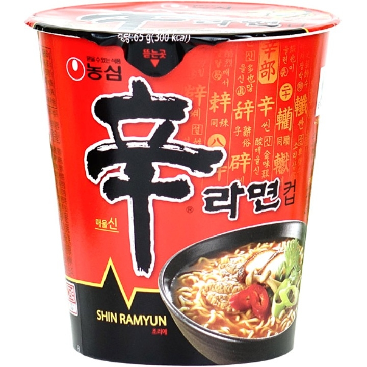 Mì Cay Nongshim Shincup 68g - Shin Ly 68Gr